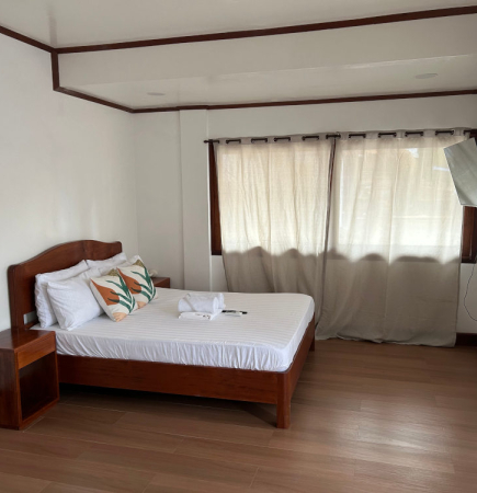 Surfhouse Deluxe room- Not yet ready for guests- Were finalizing our renovation