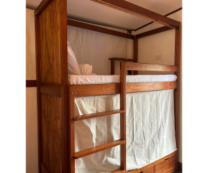 Surf Traveler Single bed space- Availability of bedspace depends on our renovation schedule. Please message us on instagram to inquire